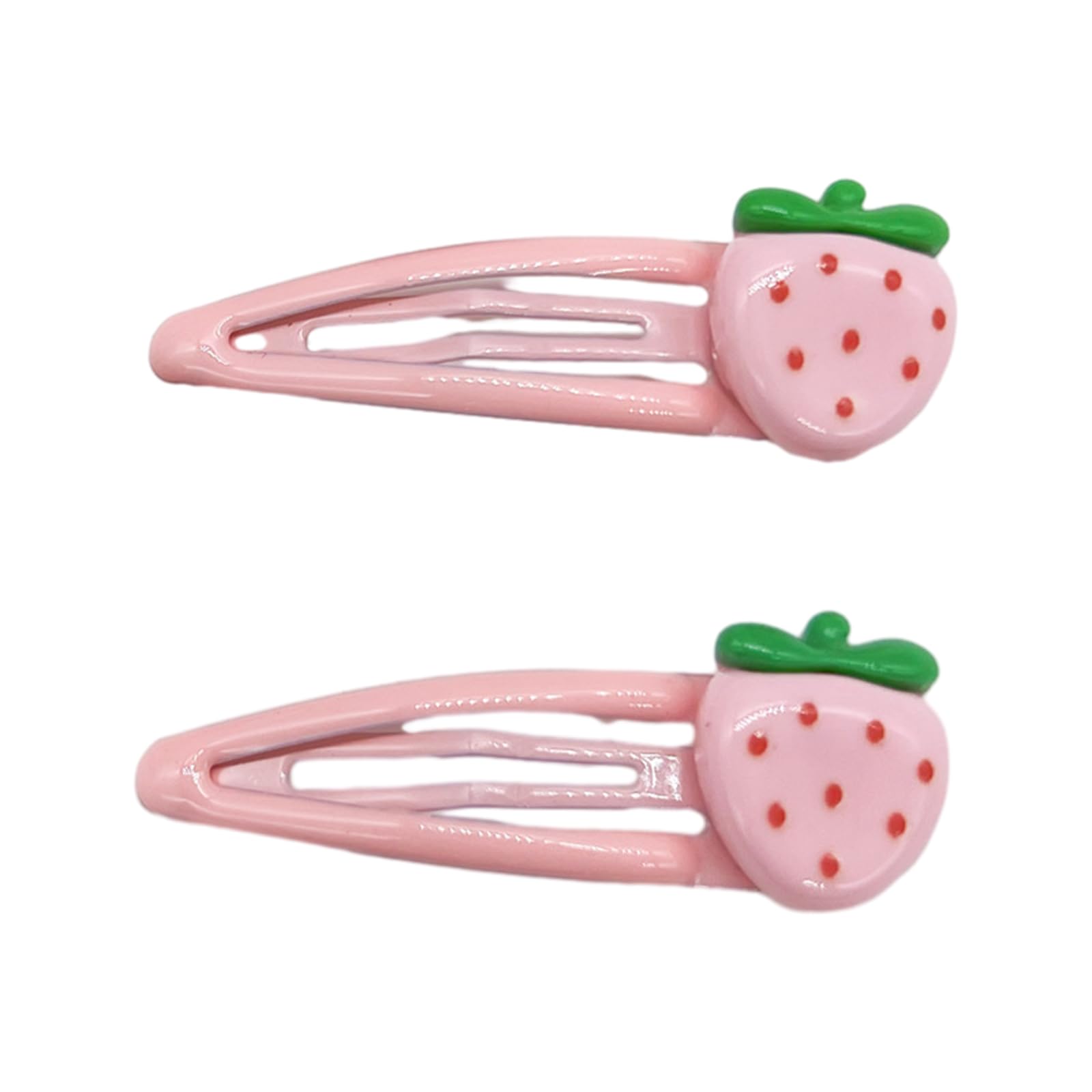 ꫛꫀꪝ【いちごケーキ】ベビーヘアクリップ　キッズヘアクリップ　ヘアピン ꫛꫀꪝ【いちごケーキ】ベビーヘアクリップ キッズヘアクリップ